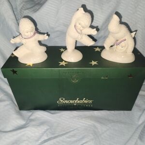 Snowbabies "Tumbling Trio" Figurines
